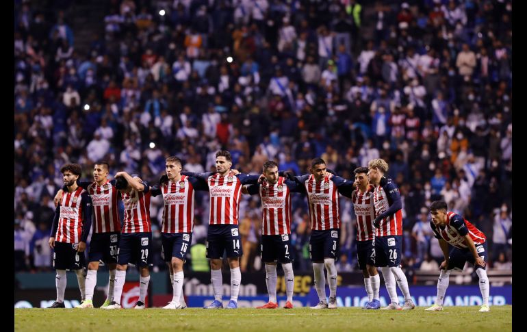FRACASO. Chivas hizo un buen partido, pero no le alcanzó y cayó en el Repechaje. IMAGO7