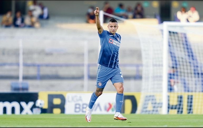 Roberto Alvarado. Volante del Cruz Azul. IMAGO7