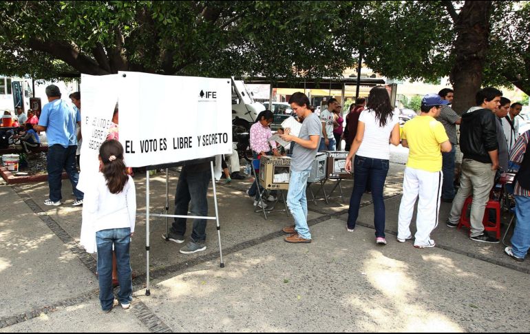 Pese a que fue una campaña breve y con pocas propuestas concretas, se espera un porcentaje alto de participación. EL INFORMADOR/Archivo