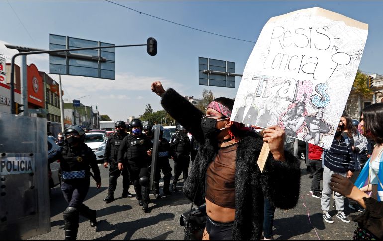 Las marchas conmemoraron el Día de la Remembranza Trans. EFE/M. Guzmán