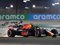 A “Checo” Pérez sólo le quedan por delante dos carreras en el calendario de 2021. EFE / N. Tekkayil