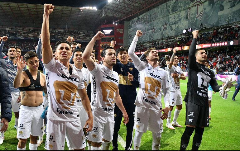 MOTIVADOS. Pumas enfrentará al América en Cuartos de Final con el ánimo a tope. IMAGO7