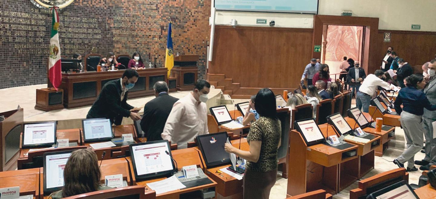 Congreso.  Desde el Legislativo  solamente han inhabilitado  a  un magistrado  (Luis Carlos Vega Pámanes). El Informador