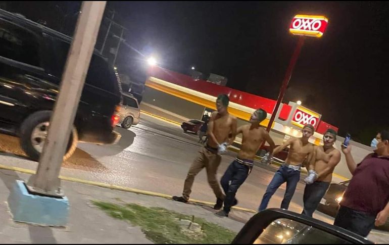 En redes sociales ya circulan algunas fotografías de estos presuntos ladrones. TWITTER/@sethrojasmolina