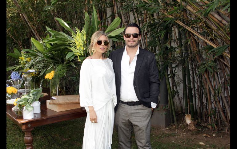 Fernanda Gil y David Rosales. GENTE BIEN JALISCO/ESMERALDA ESCAMILLA