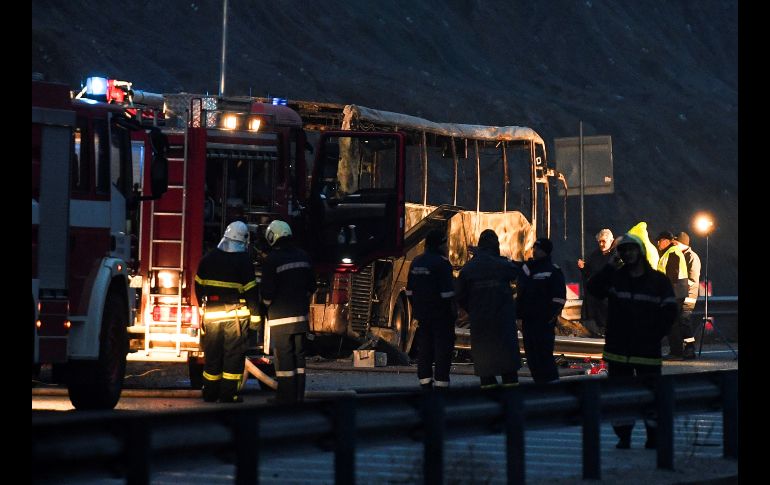 El ministro búlgaro de Interior, Boïko Rashkov, calificó la escena del siniestro de 