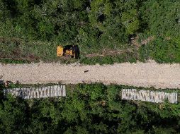 El Tren Maya, la refinería de Dos Bocas o el aeropuerto Felipe Ángeles, son algunas de las principales obras del Gobierno de AMLO. EFE / ARCHIVO