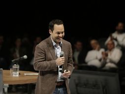 Castañeda agradeció la confianza otorgada para dirigir por tres años al partido a nivel nacional, siendo este “el más alto honor de su vida”. EL INFORMADOR / ARCHIVO