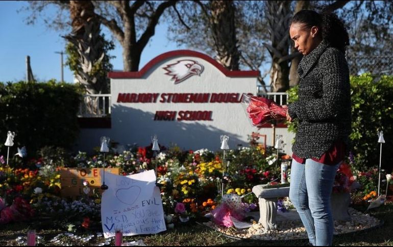 El tiroteo de Parkland conmocionó a Estados Unidos. GETTY IMAGES
