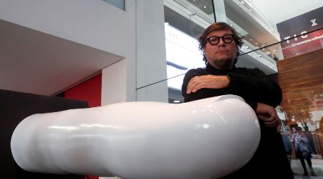 La obra de Rivelino permanecerá en el acervo permanente del Museo Memoria y Tolerancia. EFE/J. Méndez