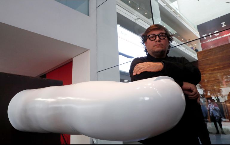 La obra de Rivelino permanecerá en el acervo permanente del Museo Memoria y Tolerancia. EFE/J. Méndez