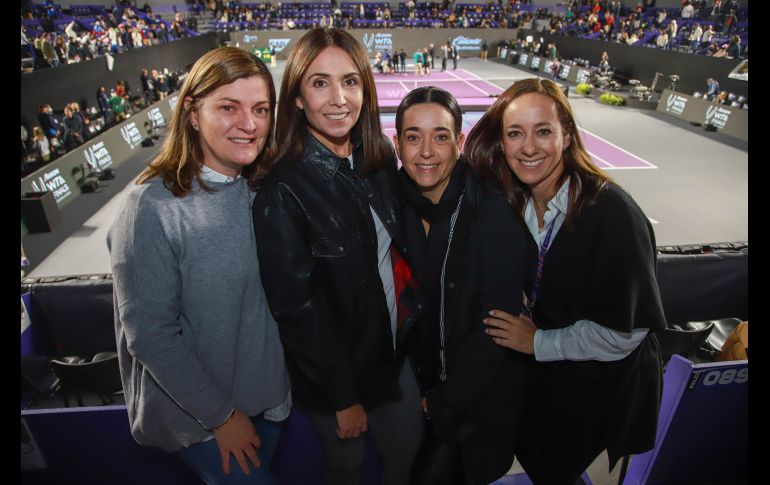 Alejandra Camarasa, Gabriela Ángulo, Sandra López y Regina Santoscoy. GENTE BIEN JALISCO/TONY MARTÍNEZ