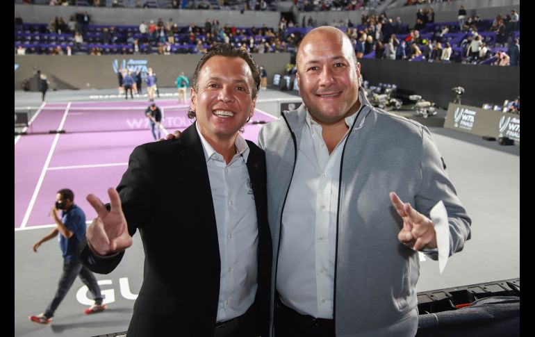 Pablo Lemus y Enrique Alfaro. GENTE BIEN JALISCO/TONY MARTÍNEZ