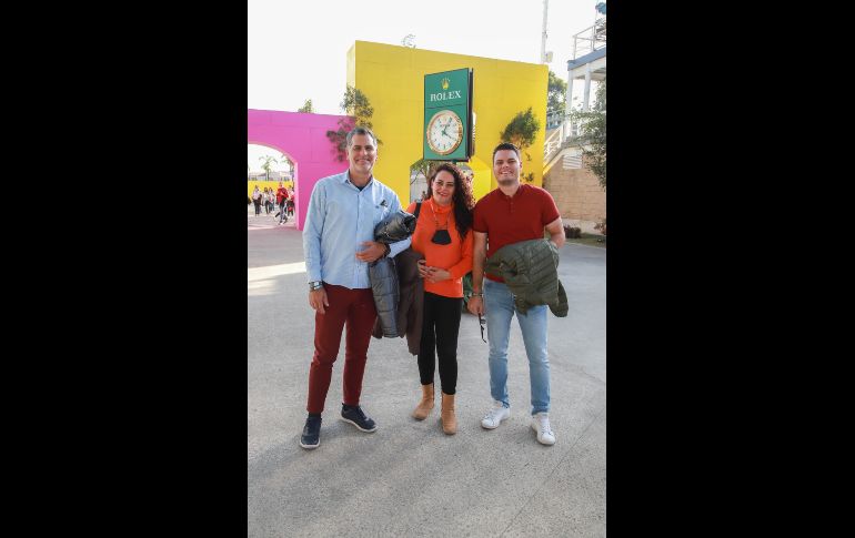 Luis Rubén Padilla, Angélica Paniagua y Emmanuel Padilla. GENTE BIEN JALISCO/TONY MARTÍNEZ