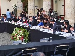 Los funcionarios estatales escucharon cuestionamientos de diputadas y diputados. EL INFORMADOR/R. RIVAS