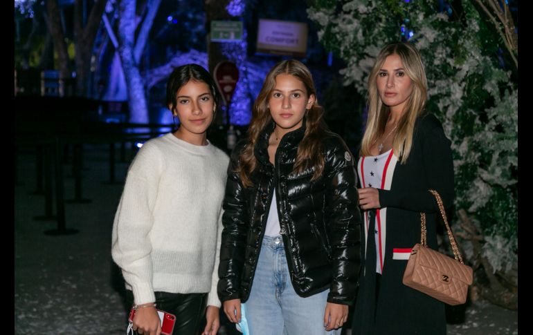 Sara Bricio, Inés Lomelí y Elle Bechelani. GENTE BIEN JALISCO/JORGE SOLTERO