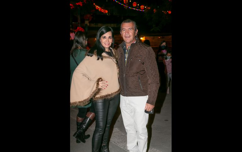 Lorena Hecht y Jorge de Alba Rulfo. GENTE BIEN JALISCO/JORGE SOLTERO