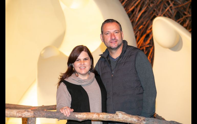 Mariana González y Omar Cortés. GENTE BIEN JALISCO/JORGE SOLTERO
