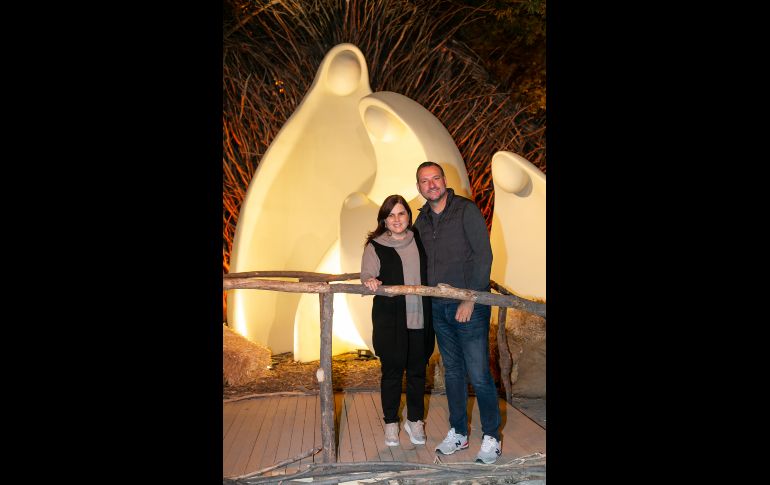 Mariana González y Omar Cortés. GENTE BIEN JALISCO/JORGE SOLTERO