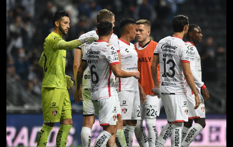 CONFORMES. El partido era complicado y para Atlas no debe verse con malos ojos el resultado. IMAGO7