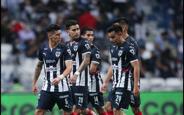 INCONFORMES. Rayados sabe que dejó escapar la localía y solo le valdrá la victoria para pasar. IMAGO7