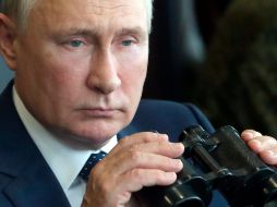 Putin dijo que la vacuna nasal no le produjo molestias. AP/Sputnik/S. Savostyanov