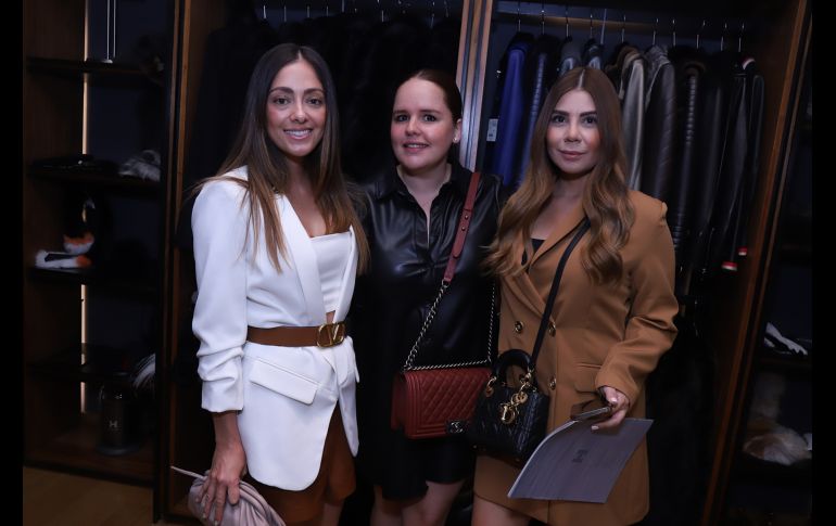 Elisa de la Torre, Dani Corona y Jo Martínez. GENTE BIEN JALISCO/CLAUDIO JIMENO