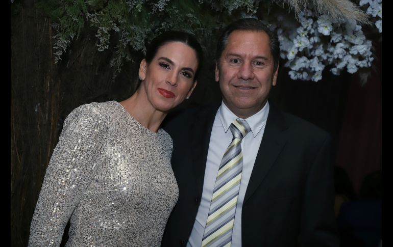 Esther Rivera y Vicente Gutiérrez. GENTE BIEN JALISCO/CLAUDIO JIMENO