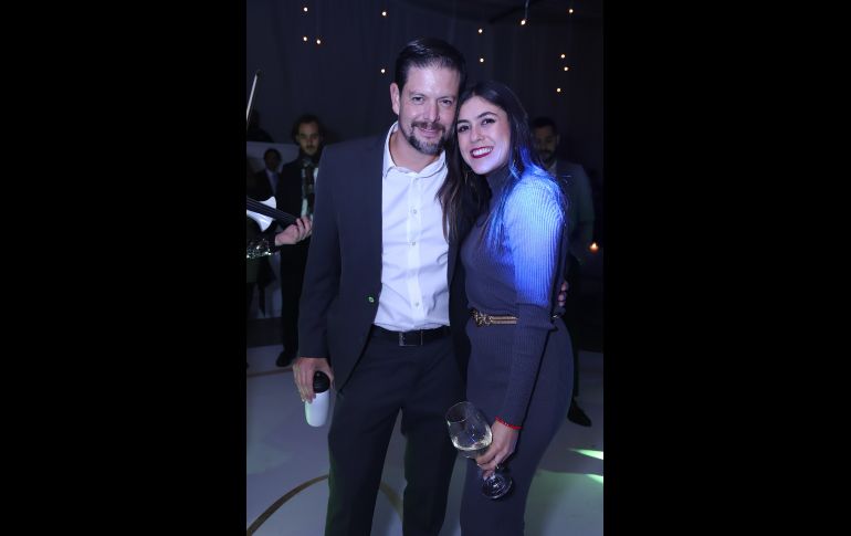 Daniela Lozano y Erick Castillo. GENTE BIEN JALISCO/CLAUDIO JIMENO
