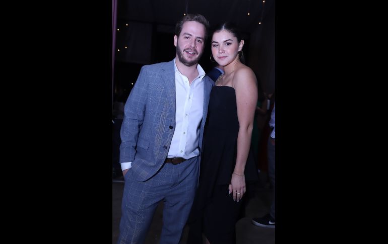 Roberto De La Peña y Camila Topete. GENTE BIEN JALISCO/CLAUDIO JIMENO