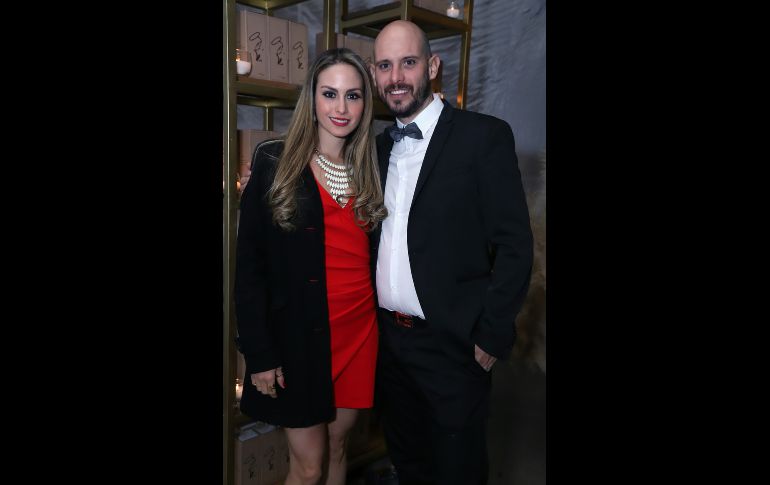 Rebeca Sifuentes y David De La Garza. GENTE BIEN JALISCO/CLAUDIO JIMENO