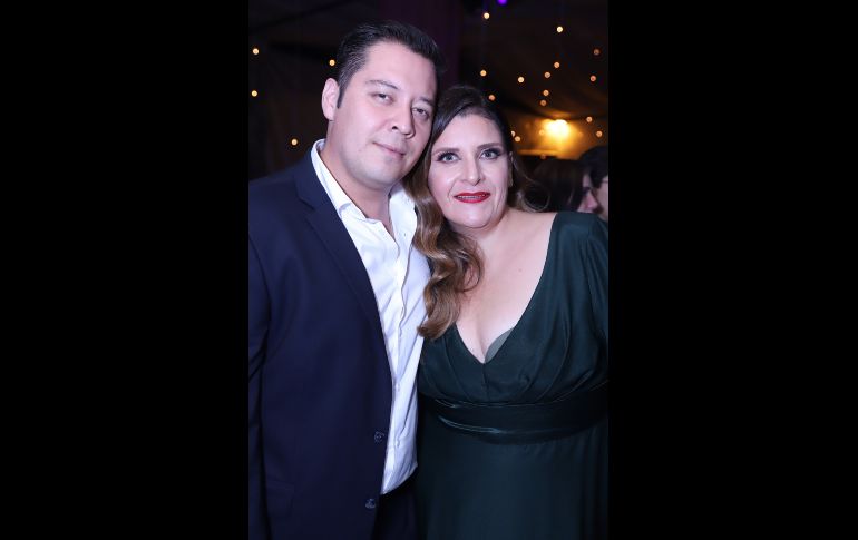Alfredo Gaspar y Adriana González. GENTE BIEN JALISCO/CLAUDIO JIMENO