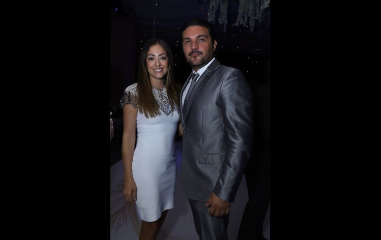Elisa de la Torre y Alfonso Hernández Urtiz. GENTE BIEN JALISCO/CLAUDIO JIMENO