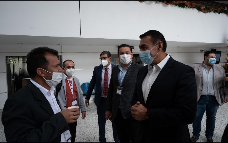 Salvador Zamora expuso la ponencia “El plan de manejo de la pandemia desde el Gobierno local”. ESPECIAL