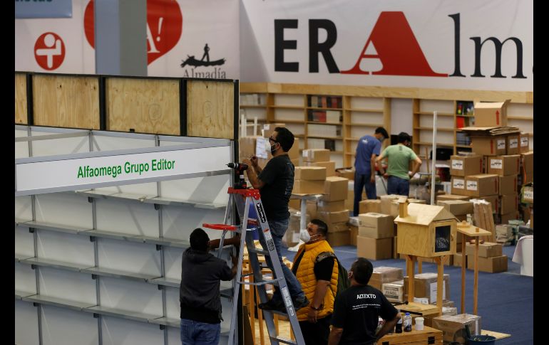 La feria se realizará del 27 de noviembre al 5 de diciembre en Expo Guadalajara. EFE/F. Guasco