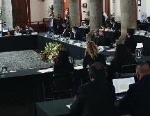 El fiscal compareció ante diputados durante la glosa del tercer informe de gobierno. EL INFORMADOR/R. Rivas
