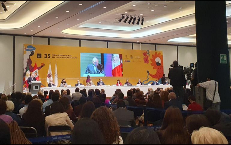 Este sábado 27 de noviembre, poco después de las 11:00 horas, se inauguró la edición 35 de la Feria Internacional del Libro de Guadalajara. EL INFORMADOR / K. Esparza