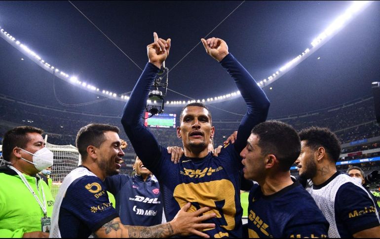 SIN TEMBLARLES. Pumas llegó en calidad de víctima en el papel, pero en el juego, fue un auténtico protagonista los 180 minutos. IMAGO7