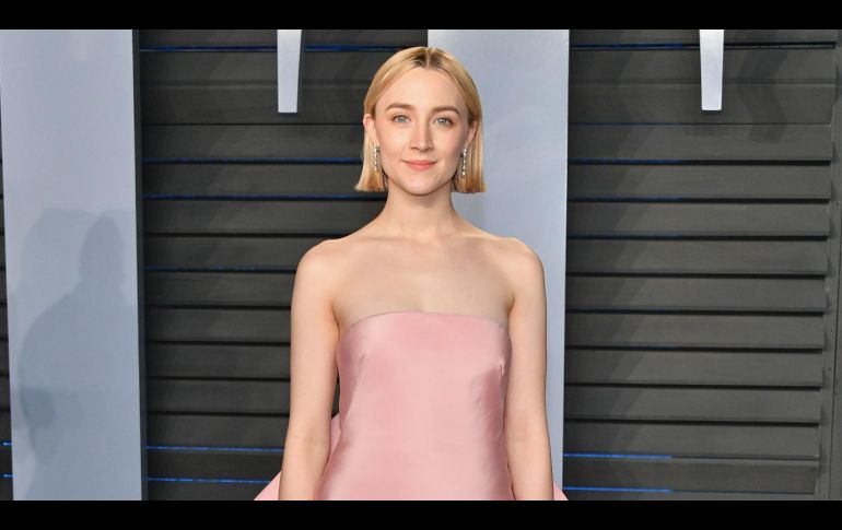Saoirse Ronan ha sido nominada en tres ocasiones al Óscar (tres ocasiones sin éxito). AFP