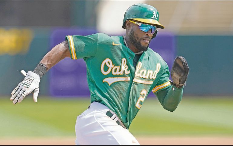 Millonario. Starling Marte fue uno de los peloteros que acordó con los Mets, a los que estará ligado por cuatro años a cambio de 78 millones de dólares. AP/ J. Chiu