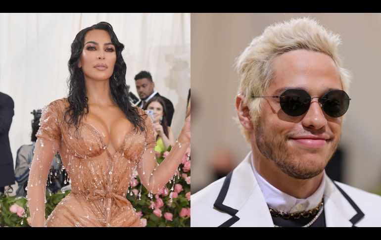 Después de haber sido invitada especial en Saturday Night Live, Kim Kardashian comenzó una relación con el comediante de 28 años Pete Davidson. AFP/ ANGELA WEISS