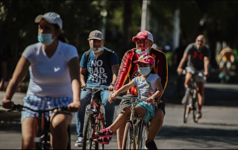 Frangie destacó que en la reactivación de la Vía RecreActiva hay nuevas atracciones, además de la ampliación hasta Guadalajara. EL INFORMADOR / ARCHIVO