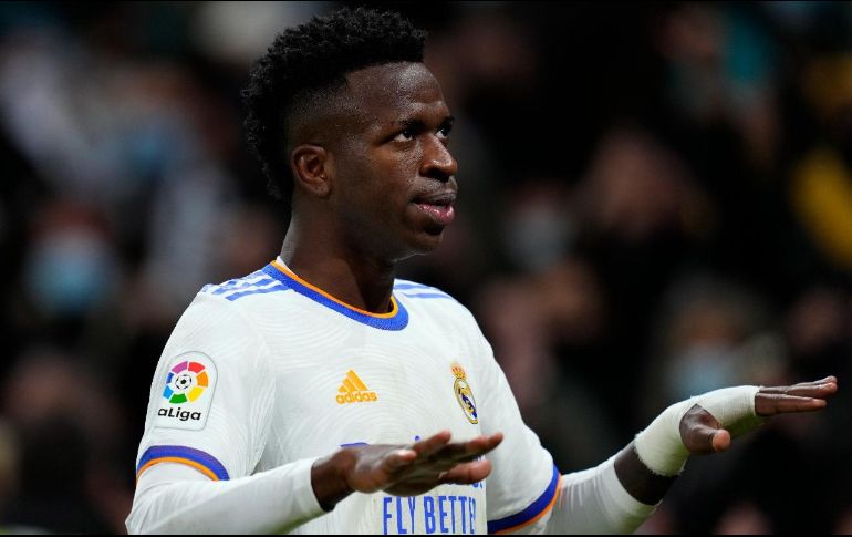 ESTADO DE GRACIA. Vinícius sumó su novena diana en lo que va de LaLiga. AP/M. Fernández