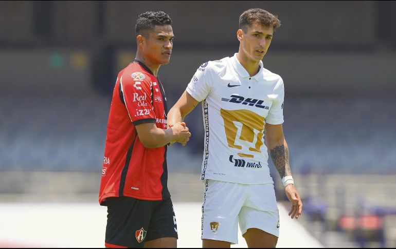 Disputado. Atlas y Pumas se vieron las caras en la ya lejana Jornada 1 del presente campeonato, con un empate sin goles en Ciudad Universitaria. Imago7