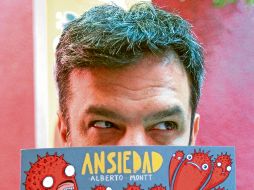Alberto Montt. El ilustrador chileno posa desde la FIL, con el libro “Ansiedad”.  El Informador • A. Camacho