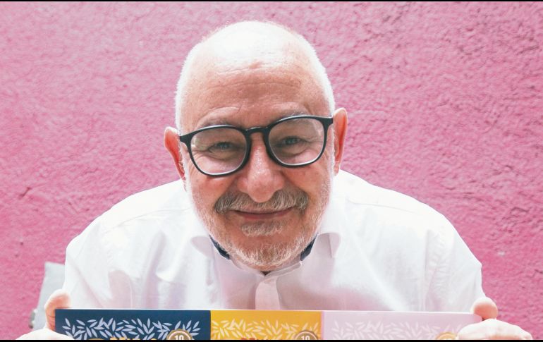 Benito Taibo. El escritor posa desde la FIL y narra el origen del libro con el cual llegó a la Feria. El Informador/ A. Camacho