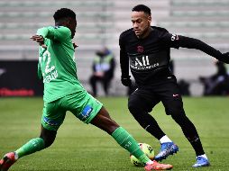 El delantero brasileño, Neymar, sufrió 