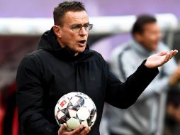 Rangnick, de 63 años, de desvinculó del Lokomotiv de Moscú, donde se desempeñaba como director deportivo. EFE / ARCHIVO