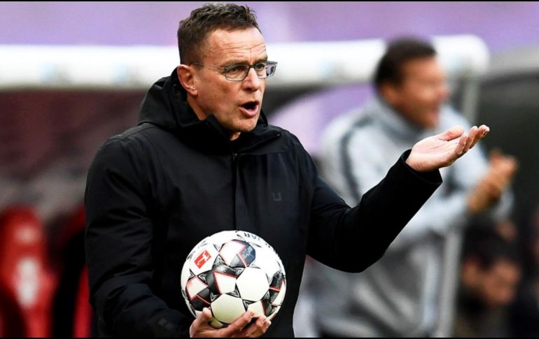 Rangnick, de 63 años, de desvinculó del Lokomotiv de Moscú, donde se desempeñaba como director deportivo. EFE / ARCHIVO