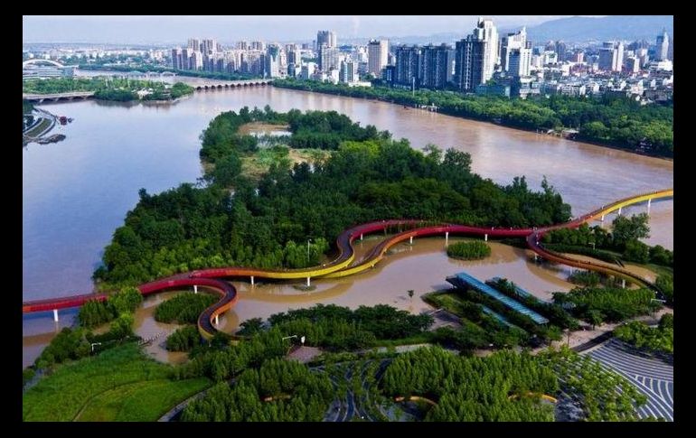 Zhejiang, la provincia de origen de Yu, aplica las técnicas de una ciudad esponja. TURENSCAPE